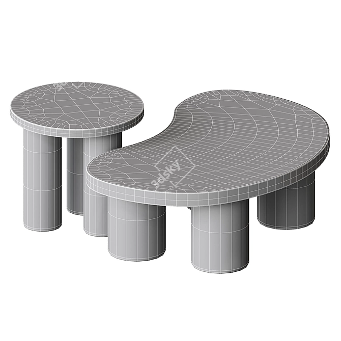 Cosmo Coffee Table Marcia 3D model image 6