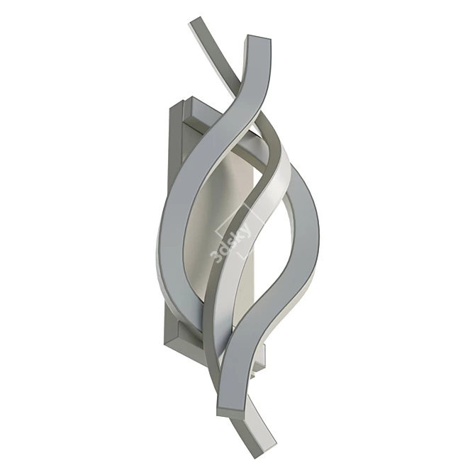 Modern Acrylic Wall Sconce Light 3D model image 5