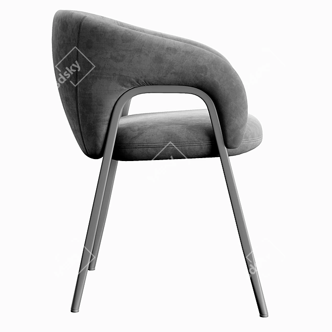 Contemporary Bonaldo Alley Chair 3D model image 3
