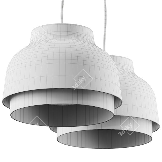 Modern Minimalist Pendant Lamp, 3D-Model 3D model image 4