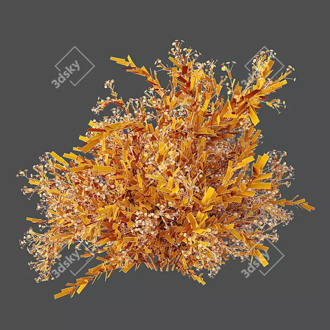 Snowflake Gypsophila 3D Plant Models 3D model image 5