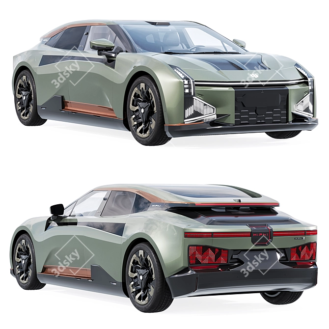 High-Quality 3D Car Models 3D model image 1