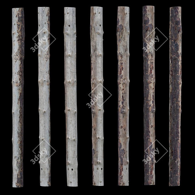 Natural Log, 1 Piece 3D model image 4