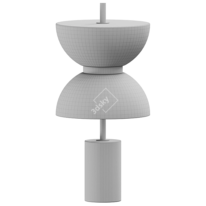 Kyoto Glass Table Lamp 3D model image 4