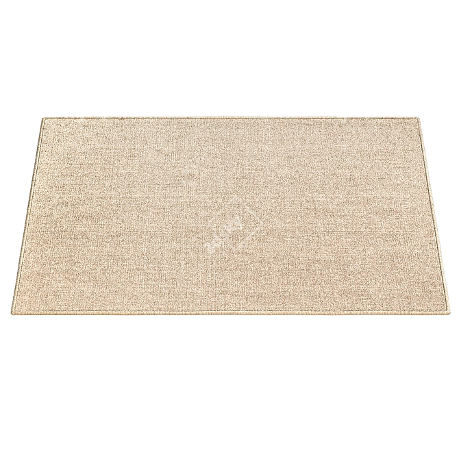 Essen Jute-Effect Indoor/Outdoor Rug 3D model image 3