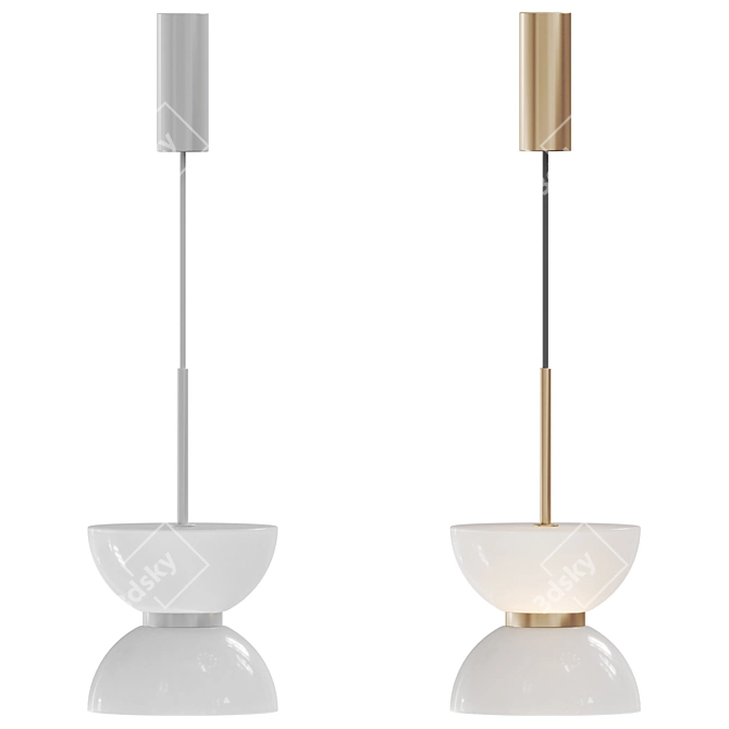 Kyoto Pendant Light 11W 3D model image 2