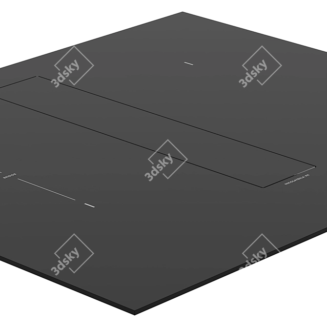 Elica Fit Induction Cooktop 3D model image 3