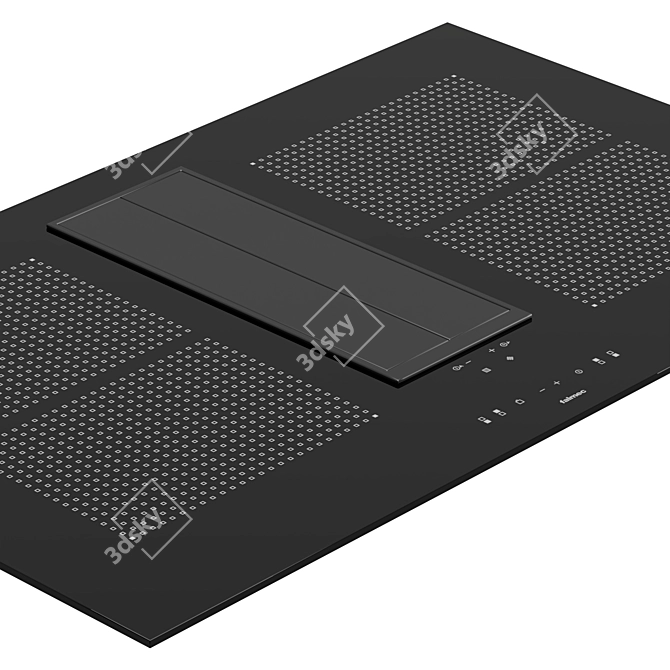 Quantum Easy Induction Hob 3D model image 2