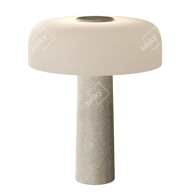 Carla Table Lamp: Modern Elegance 3D model image 2