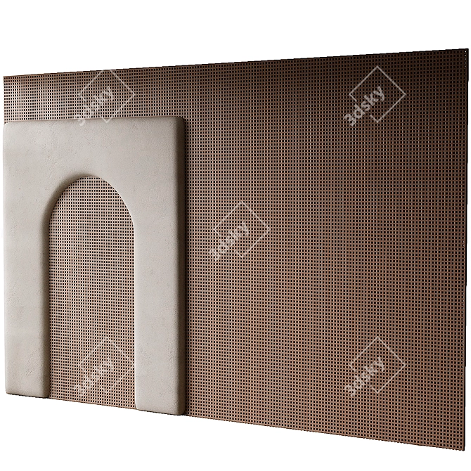 Dimensional Wall Panel 09 3D model image 1