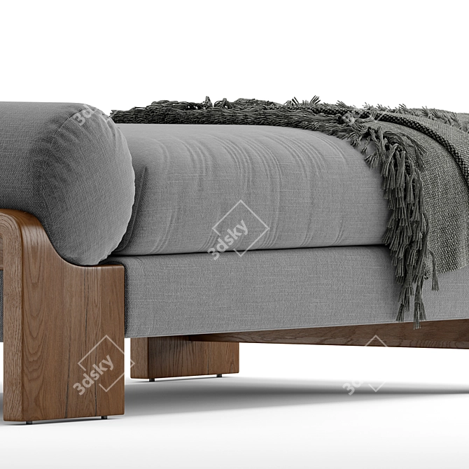 Modern Luxury Daybed by Soho 3D model image 5