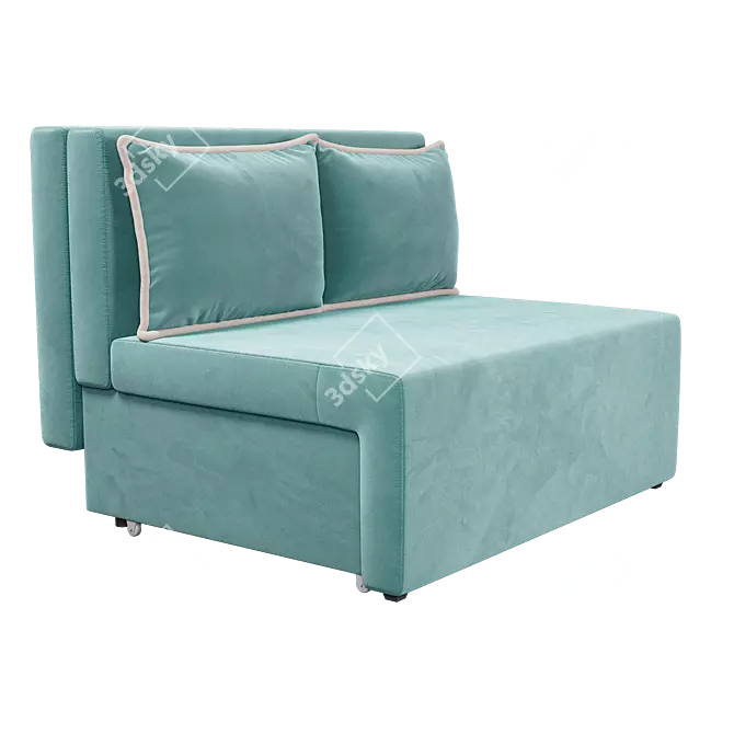 Classic Elegant Laguna Sofa 3D model image 2