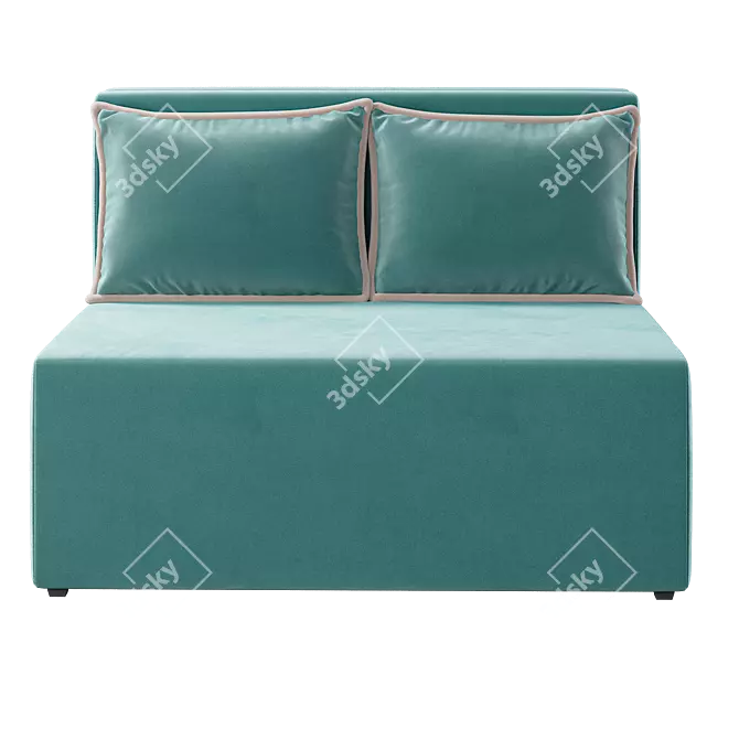 Classic Elegant Laguna Sofa 3D model image 3