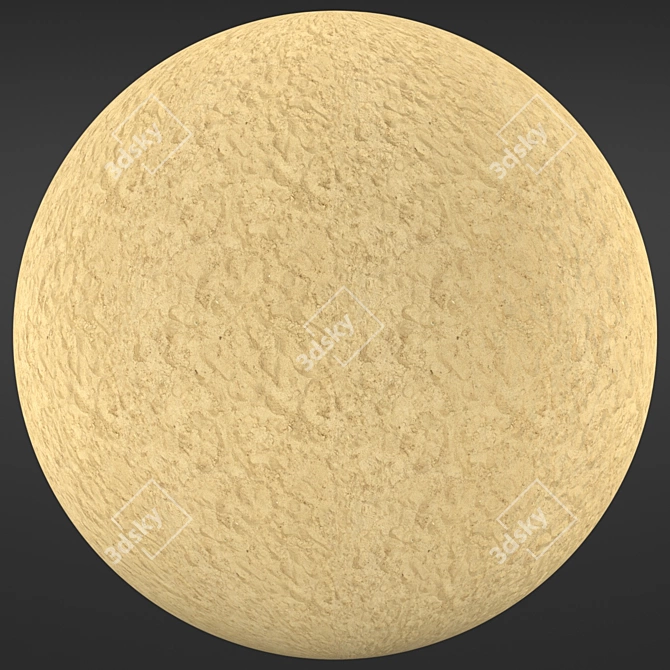 Sand Material 4K Texture 3D model image 3