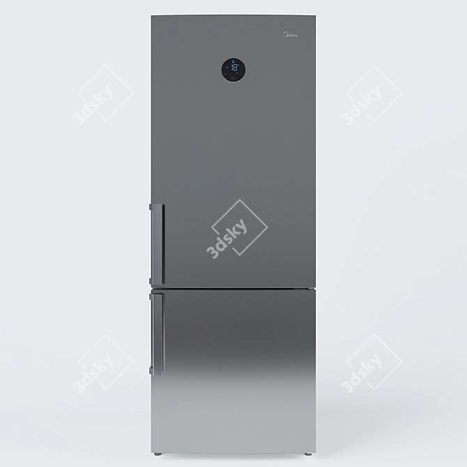 Midea MRB519WFNX3 Refrigerator - Modern Design and Superior Performance 3D model image 3