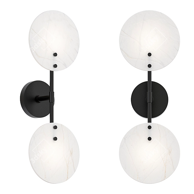 Modern Sundby Sconce Light Fixtures 3D model image 1