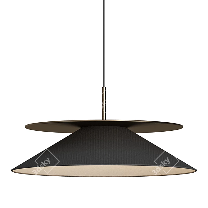 Contardi Asia Pendant Light 3D model image 1