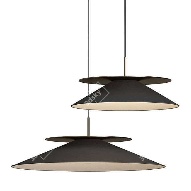 Contardi Asia Pendant Light 3D model image 4