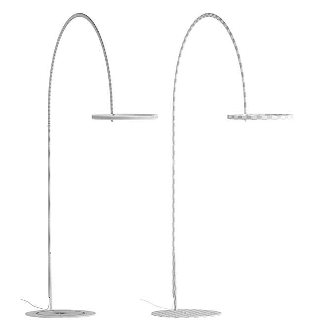 Modern Elegance Floor Lamp 3D model image 5