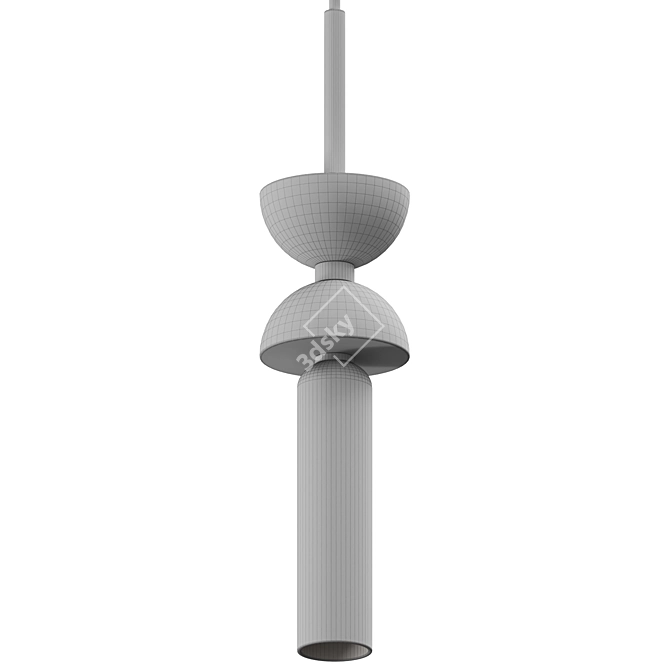 Kyoto G9 Pendant Light Fixture 3D model image 8