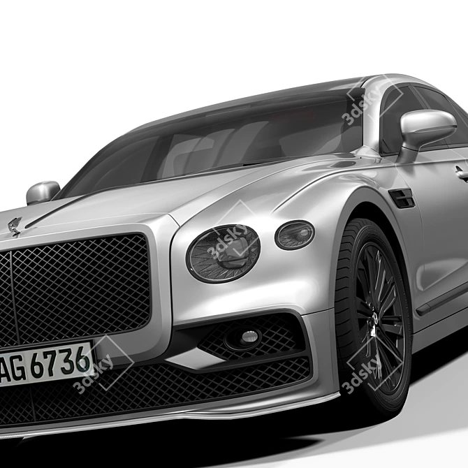 Luxury 3D Bentley Model 3D model image 3