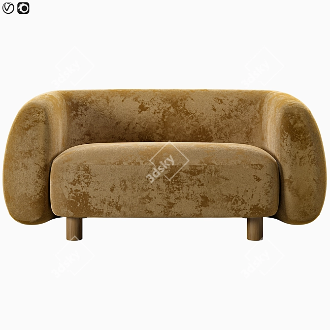 Modern Sofa Londy from Divan.ru 3D model image 16