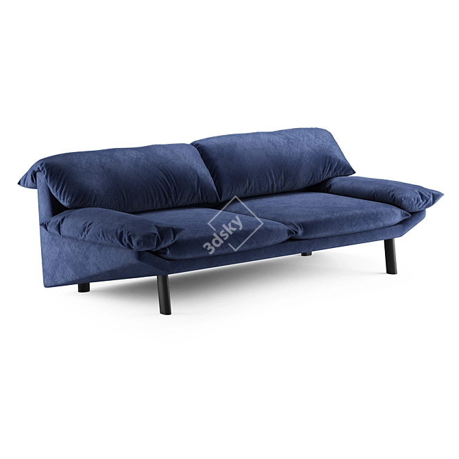 Modern Chic Arflex Sofa Design 3D model image 3