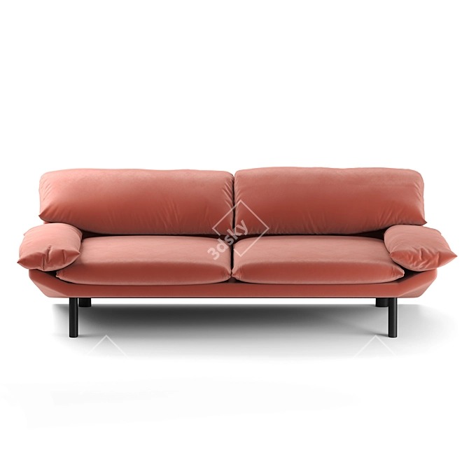 Modern Chic Arflex Sofa Design 3D model image 4