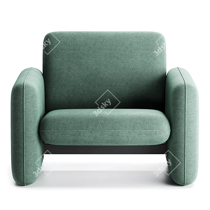 Wilkes Modular Sofa : Modern Elegance 3D model image 5