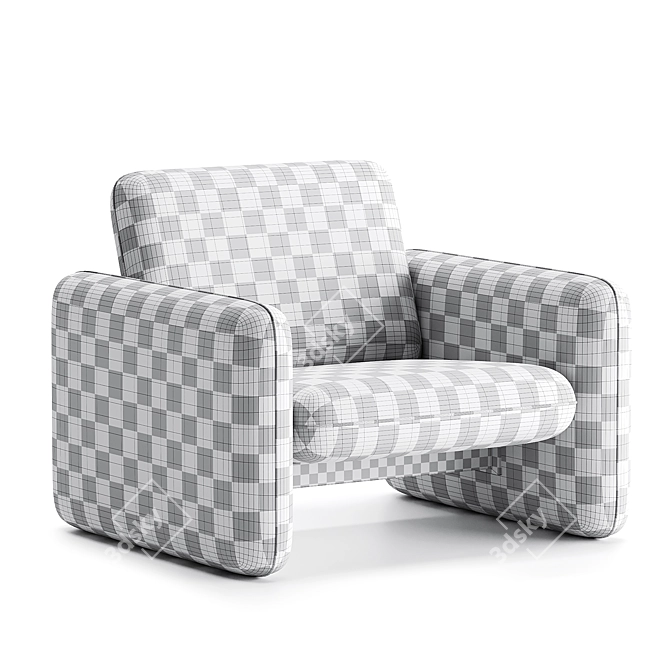 Wilkes Modular Sofa : Modern Elegance 3D model image 6