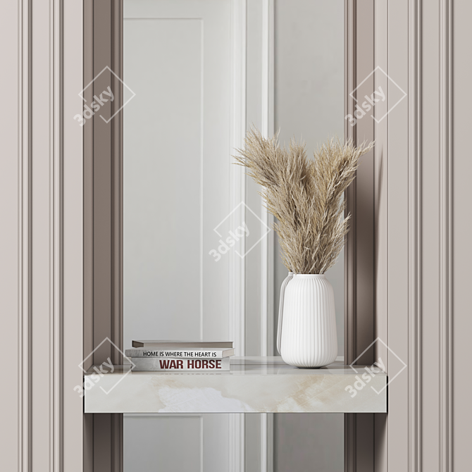 Modular Wardrobe 3D Model 3D model image 2