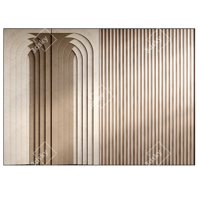 Multi-Sub Object Panel for 3D Render 3D model image 1
