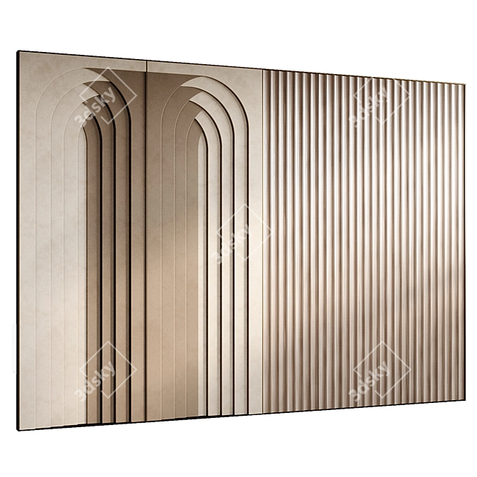 Multi-Sub Object Panel for 3D Render 3D model image 2