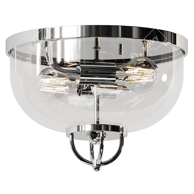 Modern Parisian Lantern Collection 3D model image 2
