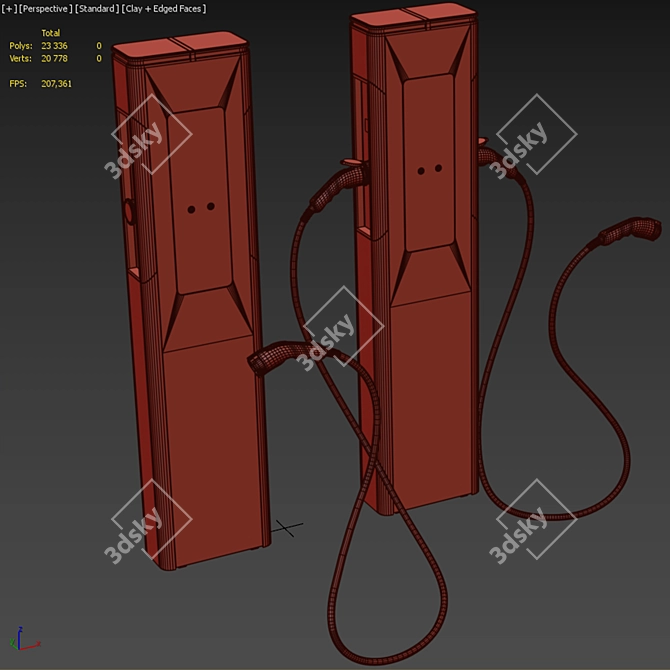 Corona Legacy MTL 3D Model 3D model image 7