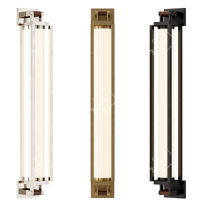 Ralph Lauren Nautical Linear Sconce 3D model image 2