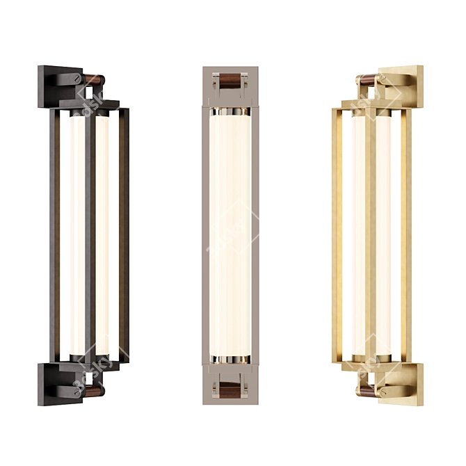 Ralph Lauren Nautical Linear Sconce 3D model image 3