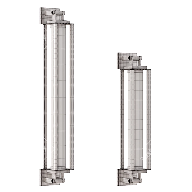 Ralph Lauren Nautical Linear Sconce 3D model image 4