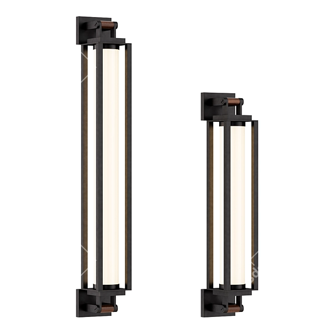 Ralph Lauren Nautical Linear Sconce 3D model image 7