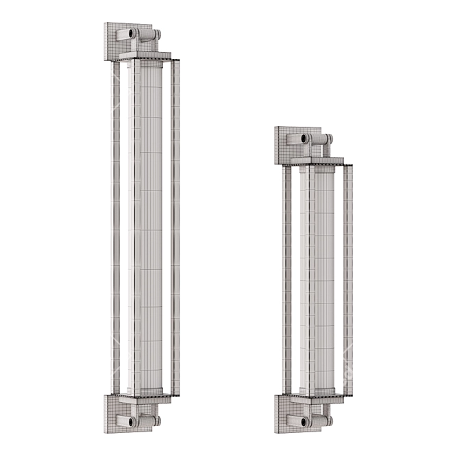 Ralph Lauren Nautical Linear Sconce 3D model image 8