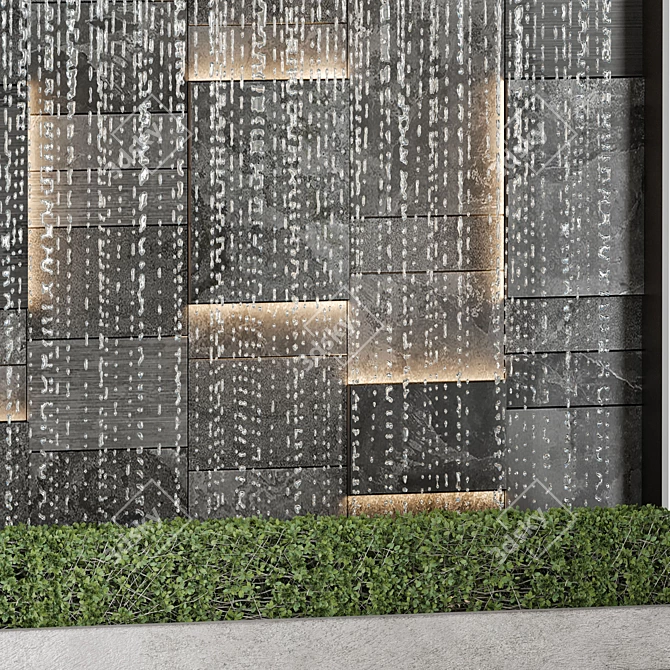 Corona 9 Waterfall Fountains Plugin 3D model image 3