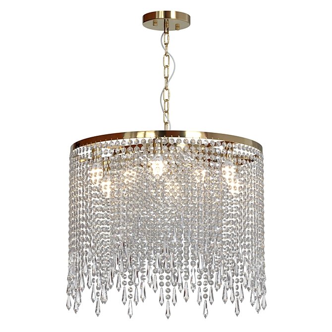 Odeon Light Chokka 5028/9 Chandelier 3D model image 2