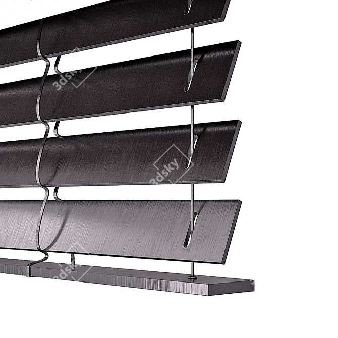 Adjustable Blinds for Windows 3D model image 4