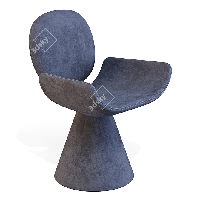 Bonaldo Youpi Modern Dining Chair 3D model image 1