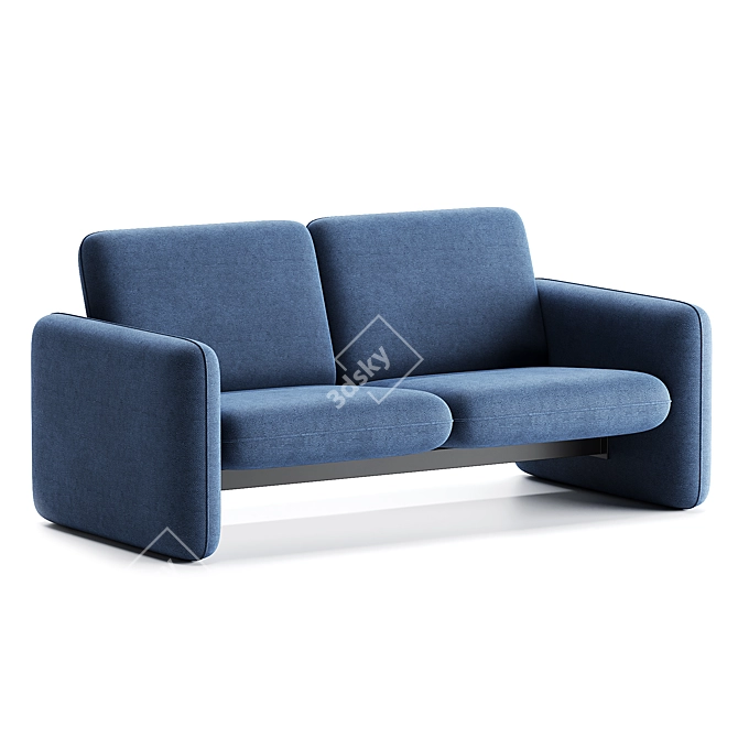 Wilkes 2 Seater Modular Sofa 3D model image 4