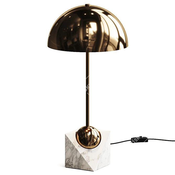Modern Venus Floor Lamp Ø255mm 3D model image 1