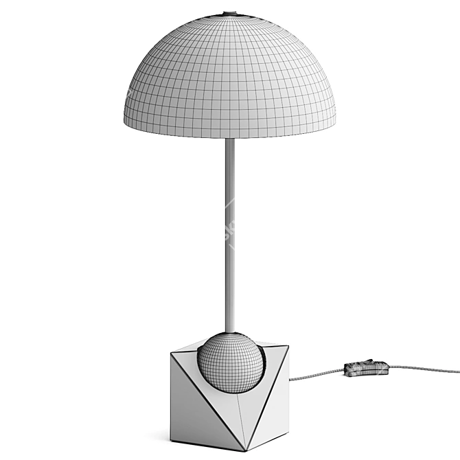 Modern Venus Floor Lamp Ø255mm 3D model image 3