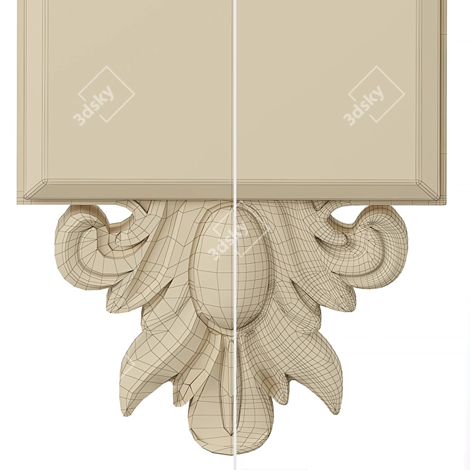 Luxury Wall Mirror 3895297.0041 3D model image 9