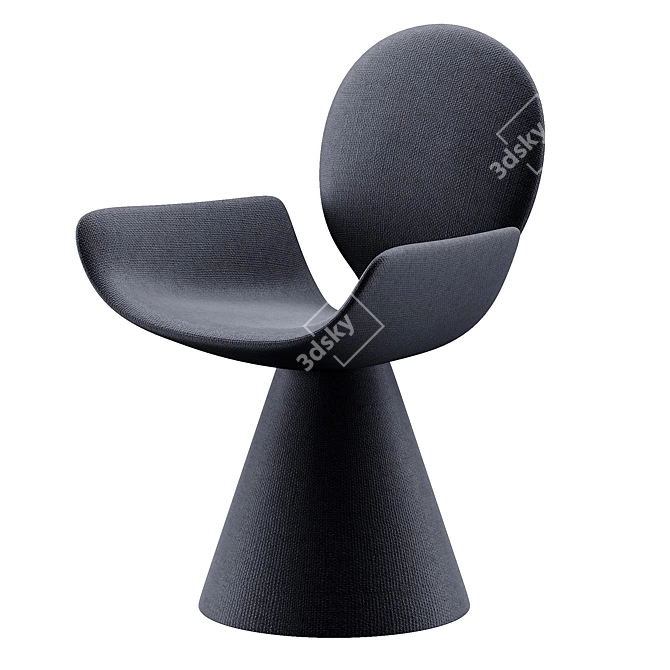 Modern Bonaldo Youpi Chair 3D model image 5