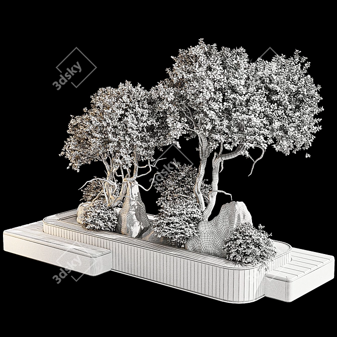 3D Plant & Decor Collection 3D model image 7